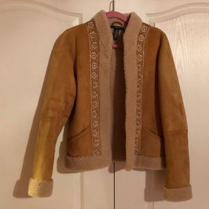 Beautifully crafted shearling coat